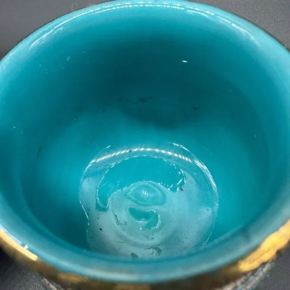 Mid Century Modern Seta SGRAFFITO Smoking Set Aldo Londi Bitossi 1950s Italy - Picture 9 of 13